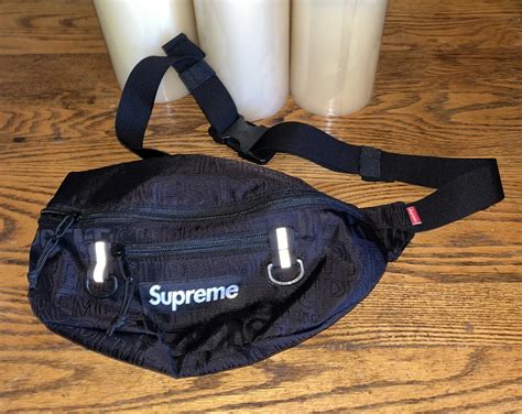 supreme waist bag fake ss18|shoulder fanny pack supreme.